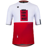 Maglia Gobik Terrain Whistler - Bianco rosso - B