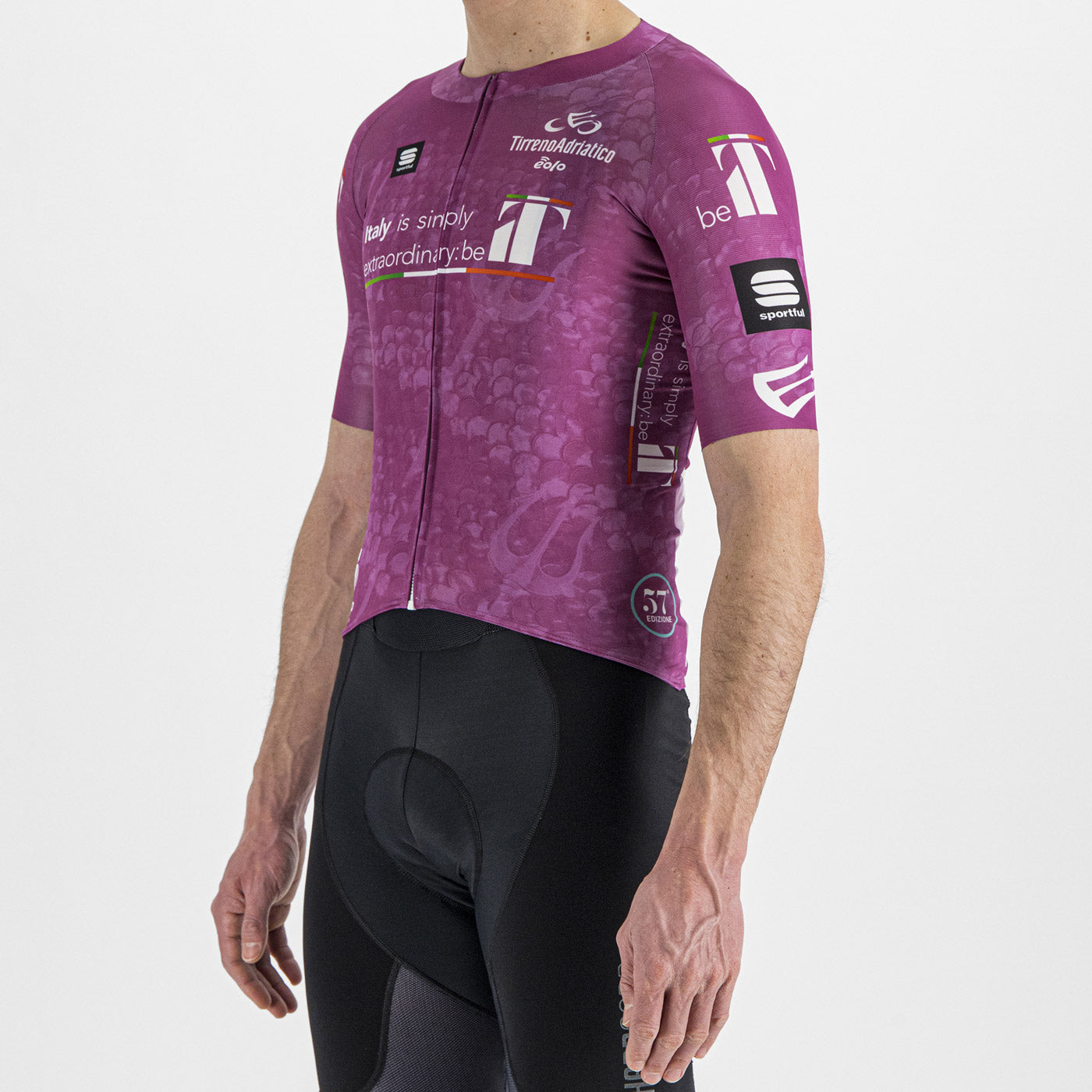Tirreno Adriatico jersey - Cyclamen