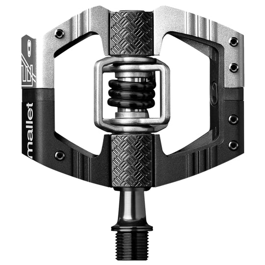 Crank Brothers Mallet E LS pedals - Black silver