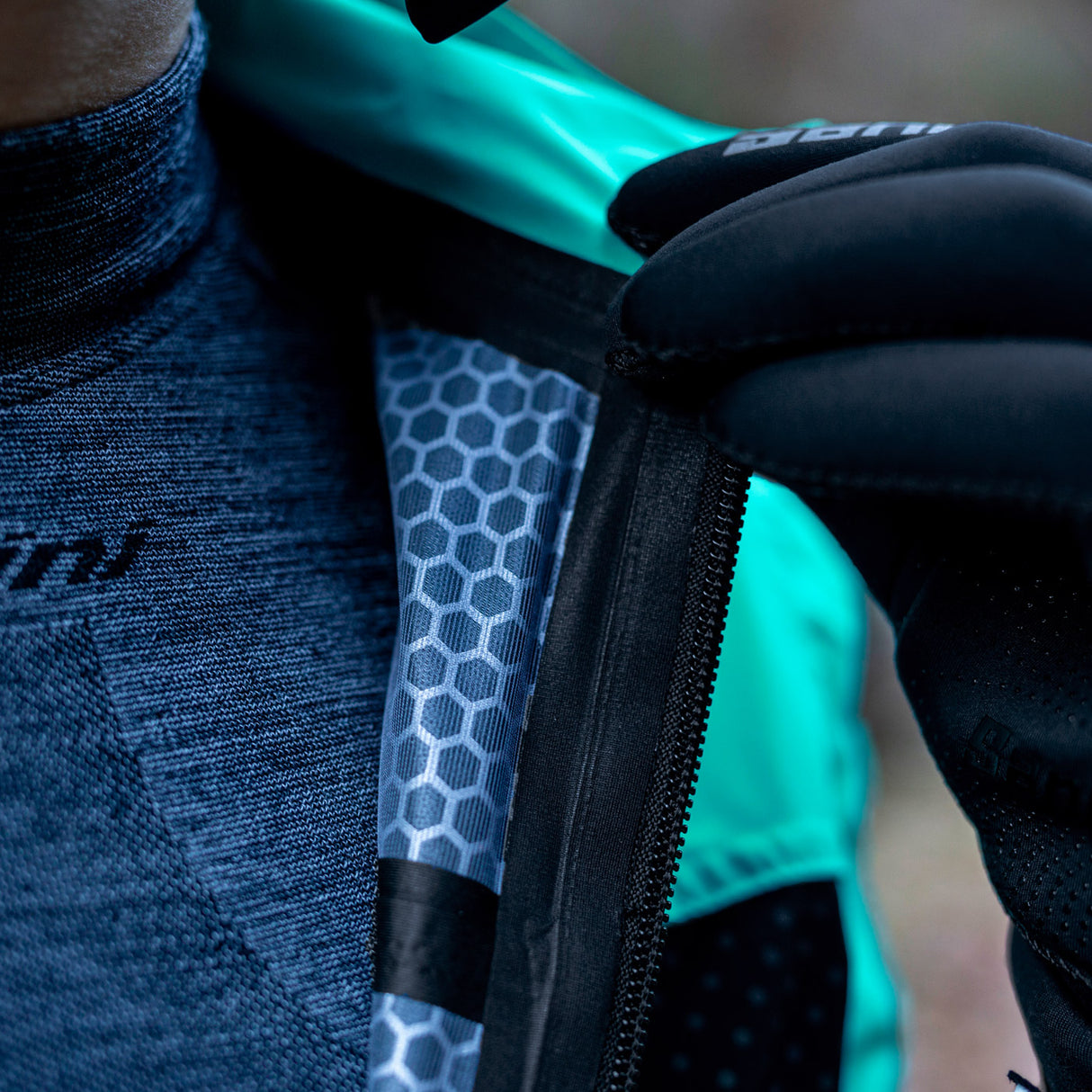 Giacca donna Santini Guard Mercurio - Azzurro