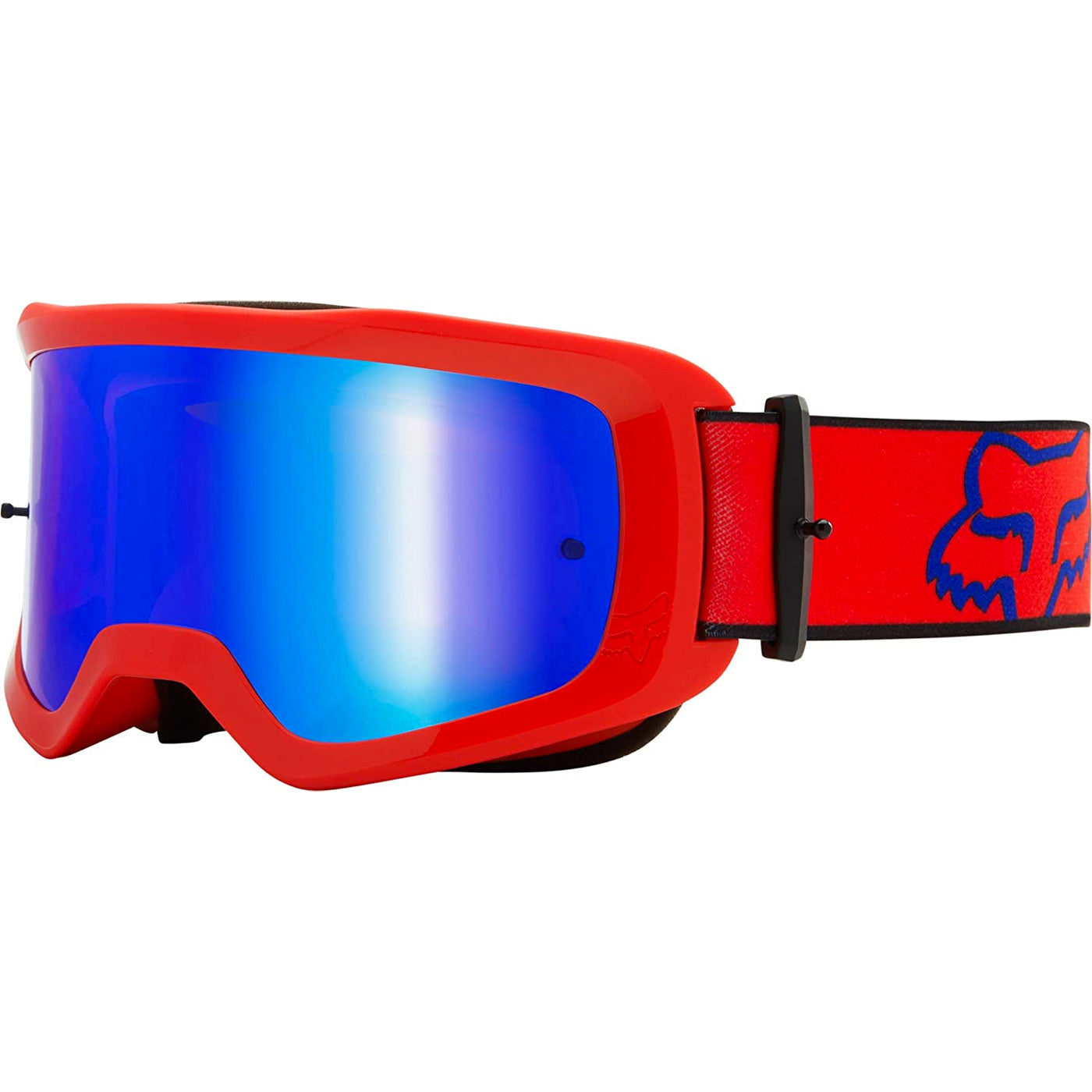 Fox YTH MAIN OKTIV PC GOGGLE – Occhiali Protettivi Spark Blue – Lente Iniettata In Policarbonato