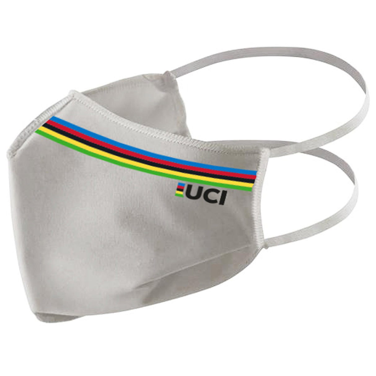 Mascherina Santini UCI - Bianco