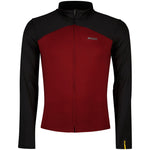 Maillot manches longues Mavic Cosmic Thermo - Rouge noir 