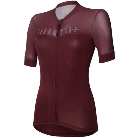 Maglia donna Rh+ Logo - Bordeaux - G