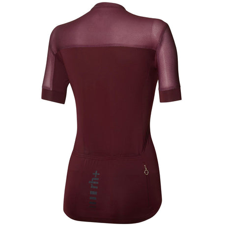 Maglia donna Rh+ Logo - Bordeaux - H