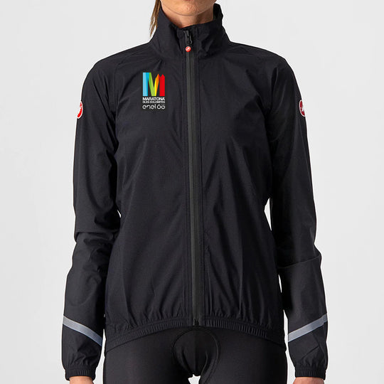 Maratona Dles Dolomites - Enel Emergency 2 Rain frau jacke
