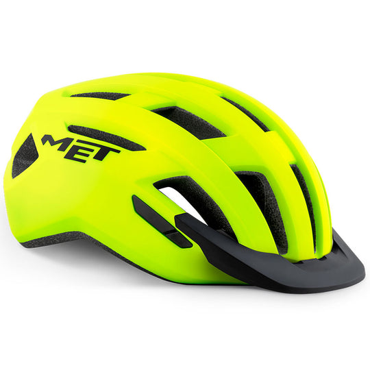 Met Allroad radhelm - Fluo gelb