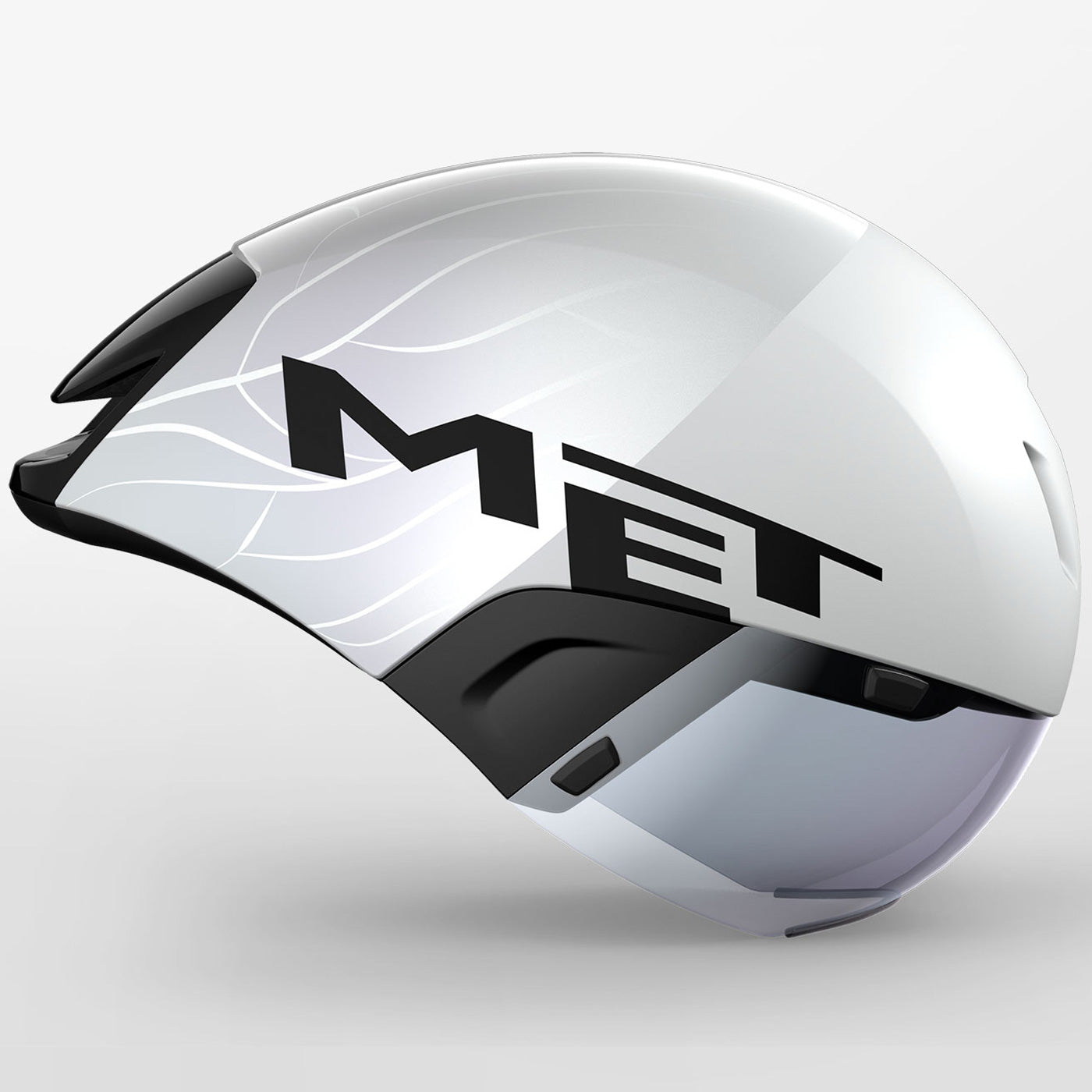 Met Codatronca helmet - White black