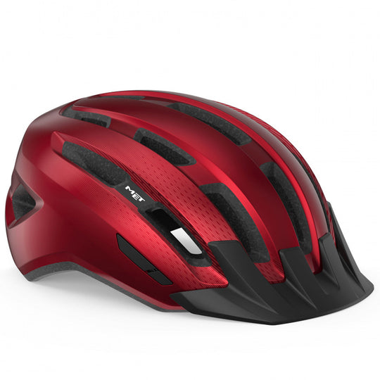 Casco Met Downtown Mips - Rosso
