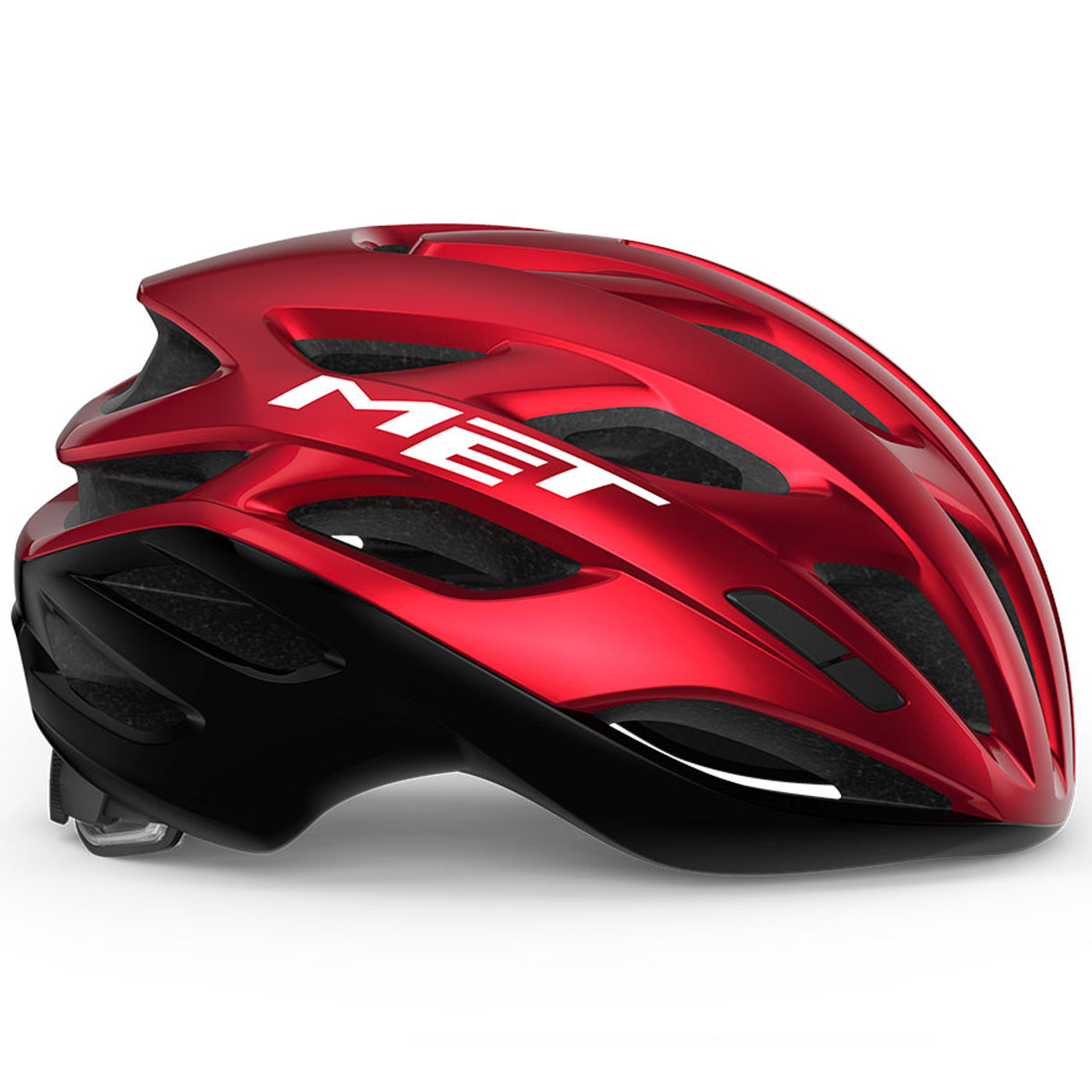 fahrradhelm rot schwarz Met Estro Mips helme