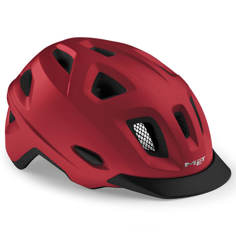 Casco Met Mobilite - Rosso