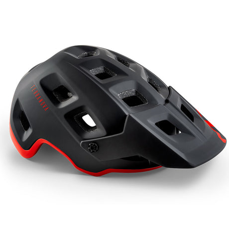 Casco Met Terranova - Nero rosso - L