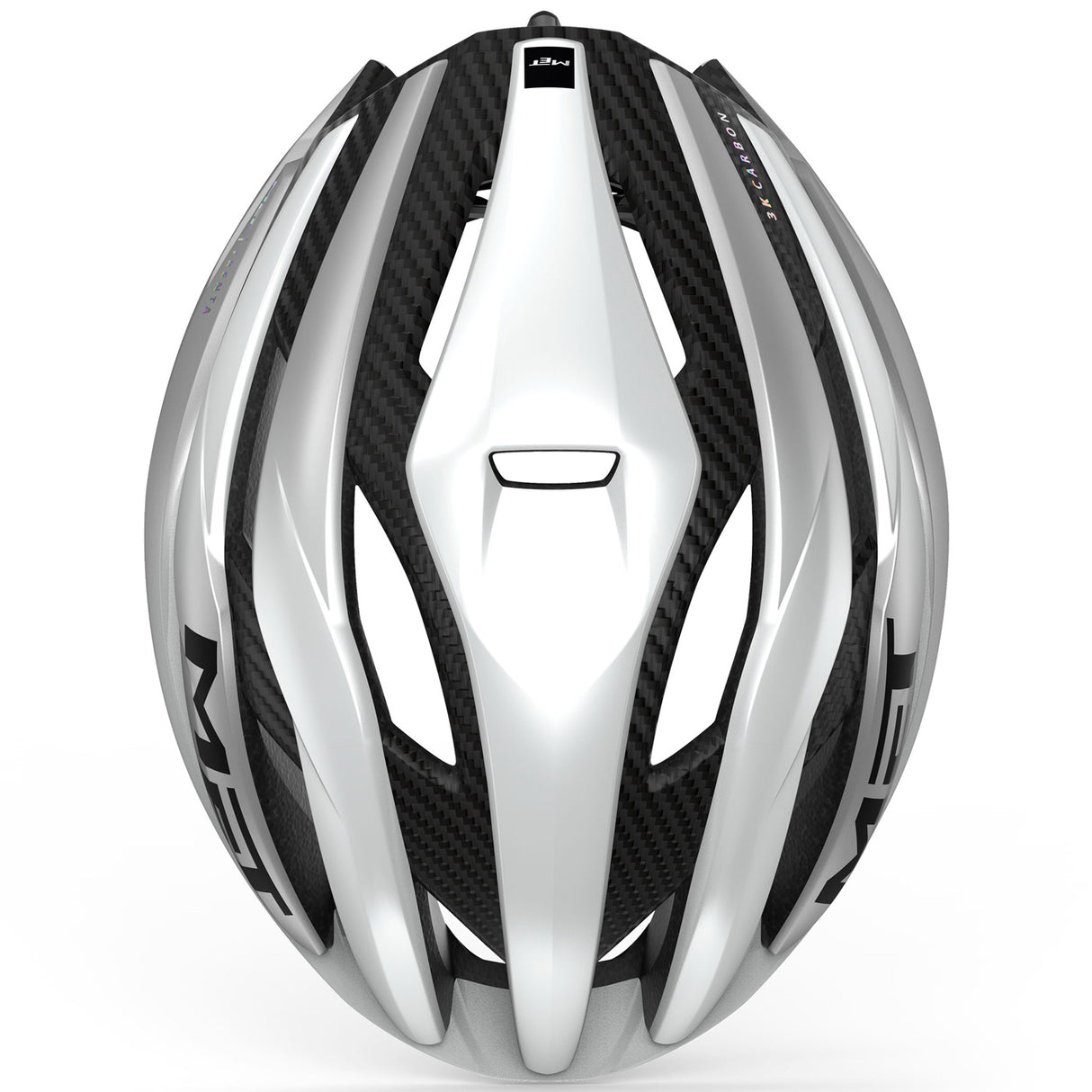 Casco Met Trenta 3K Carbon Mips - Bianco - I