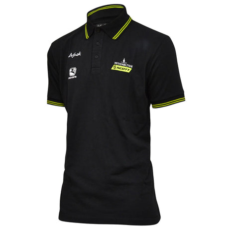 Polo donna Giordana Mitchelton Scott - Nero