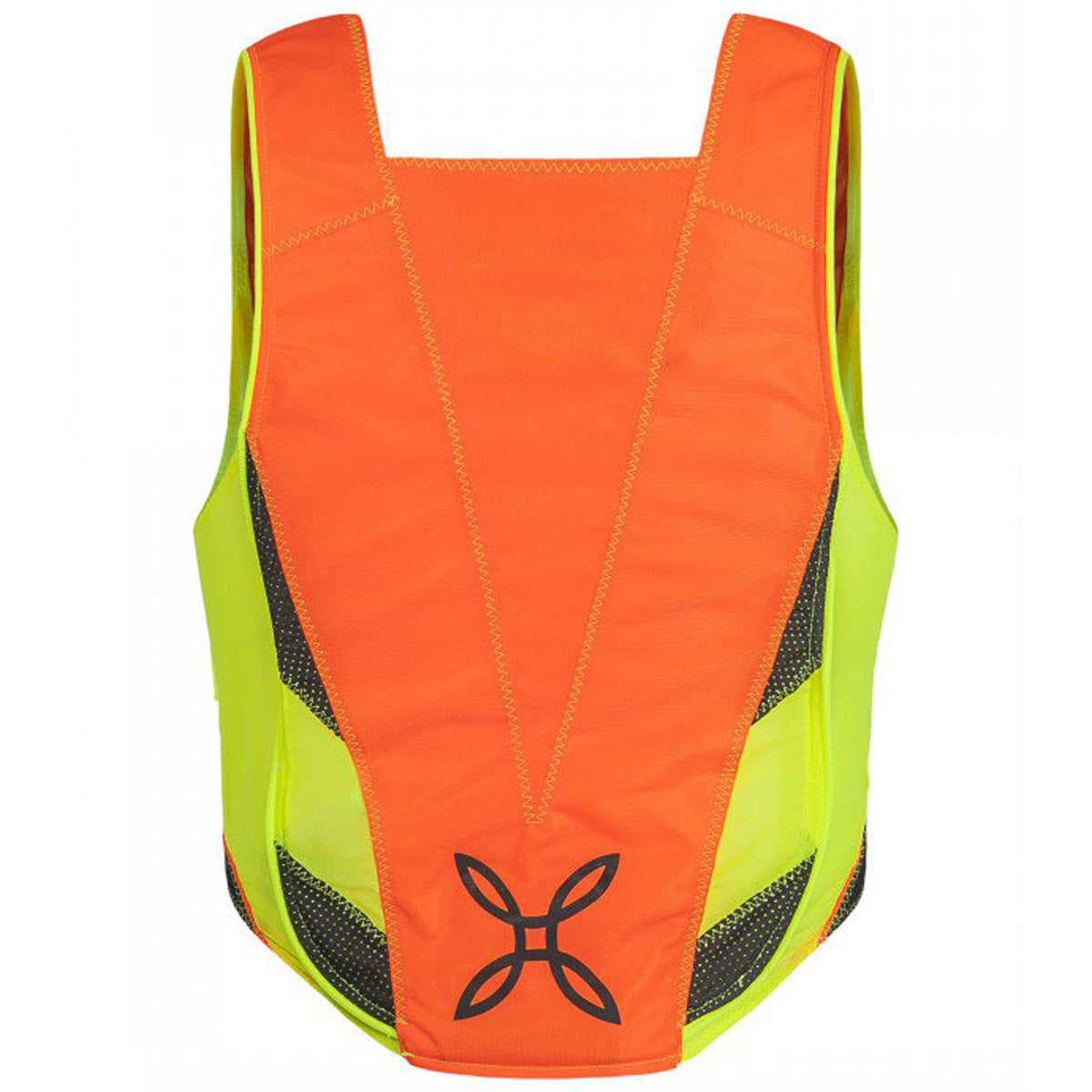 Gilet Cyclisme Coupe-vent Fluo Orange Taille S - PRO'line Gravel Route, Fabriqué En Italie
