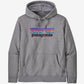 Felpa Patagonia P-6 Logo Uprisal Hoody - Grigio - L