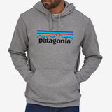 Felpa Patagonia P-6 Logo Uprisal Hoody - Grigio - M