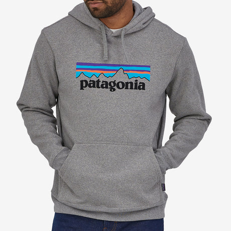 Felpa Patagonia P-6 Logo Uprisal Hoody - Grigio - M