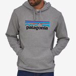 Sudadera Patagonia P-6 Logo Uprisal Hoody - Gris