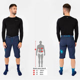 Pantaloncini Endura MT500 Burner - Blu - B