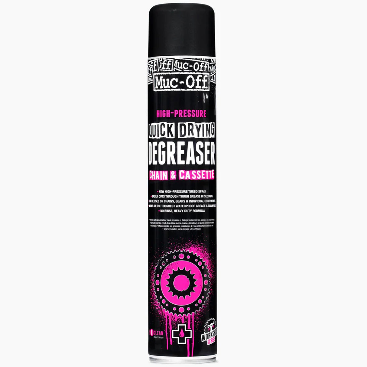 Muc-off Dry De-Greaser Quick drying - 750 ml - P
