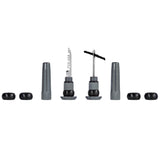 Kit riparazione tubeless per manubrio Muc-Off Stealth - Grigio - F