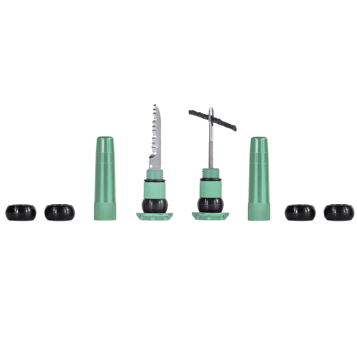 Kit riparazione tubeless per manubrio Muc-Off Stealth - Turchese - B