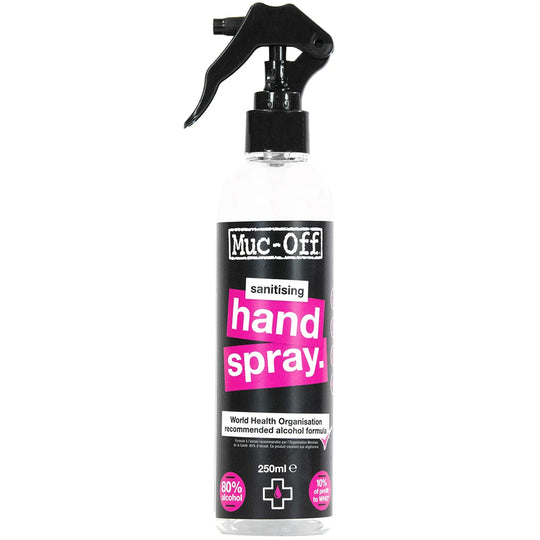 Muc-off antibacterial sanitising hand spray - 250 ml