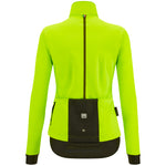 Santini Vega Multi Hooded woman jacket - Green
