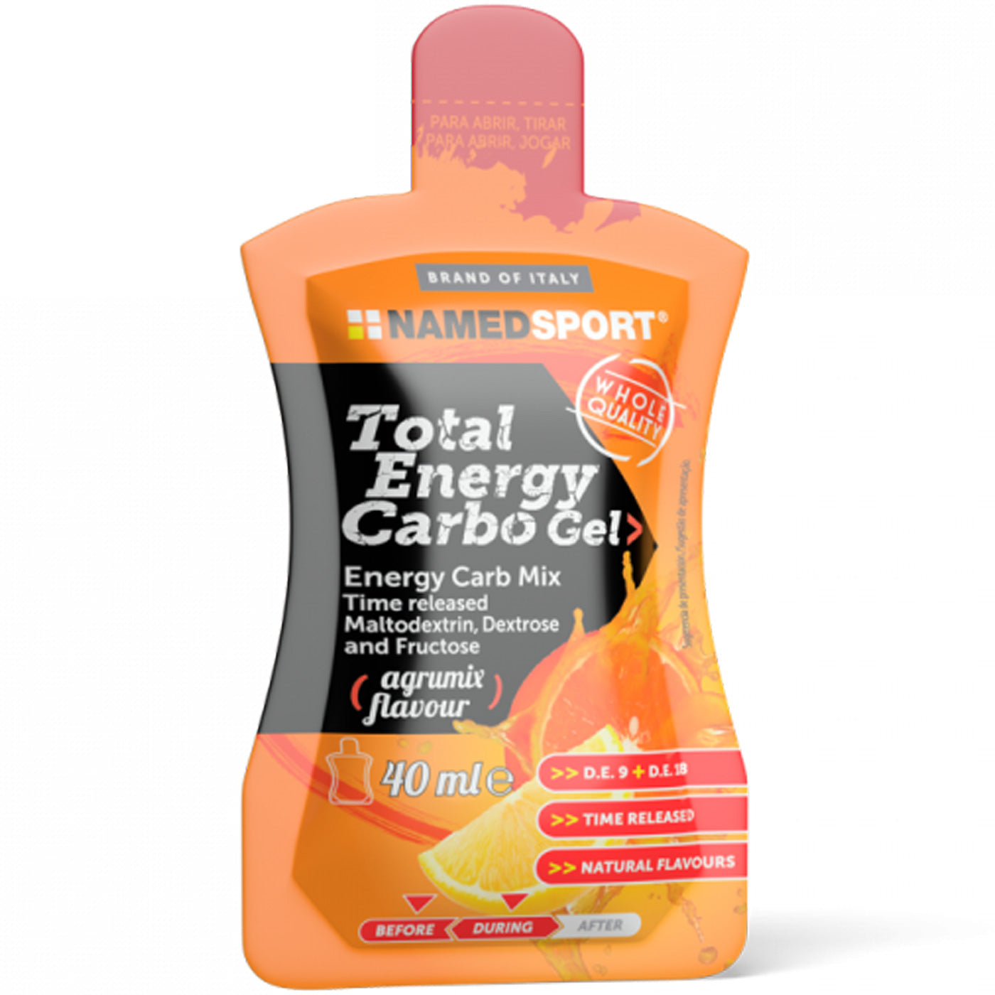 Gel Named Total Energy Carbo Gel - Agrumi - A