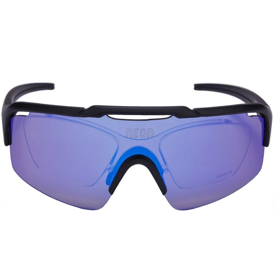 Neon Arrow sunglasses - Black Mirror Violet