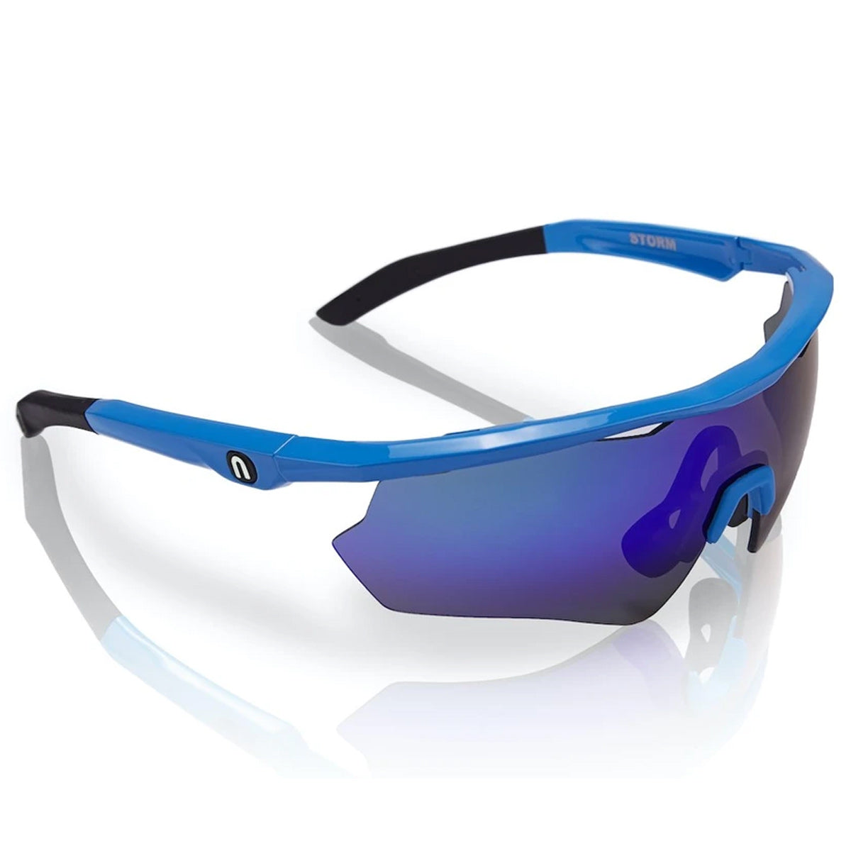 Occhiali Neon Storm Photo - Cyan Mirror Blue