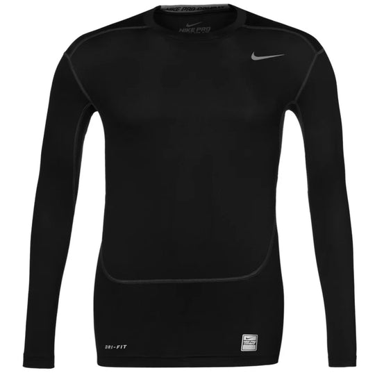 Maillot de corps manches longues Nike Pro Combat - Noir
