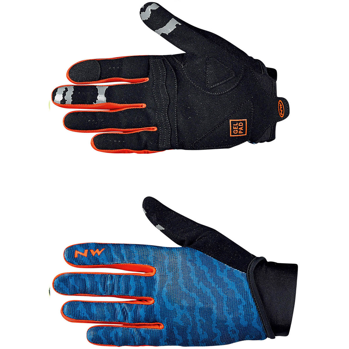 Northwave Blaze 2 Full Gloves Blue All4cycling