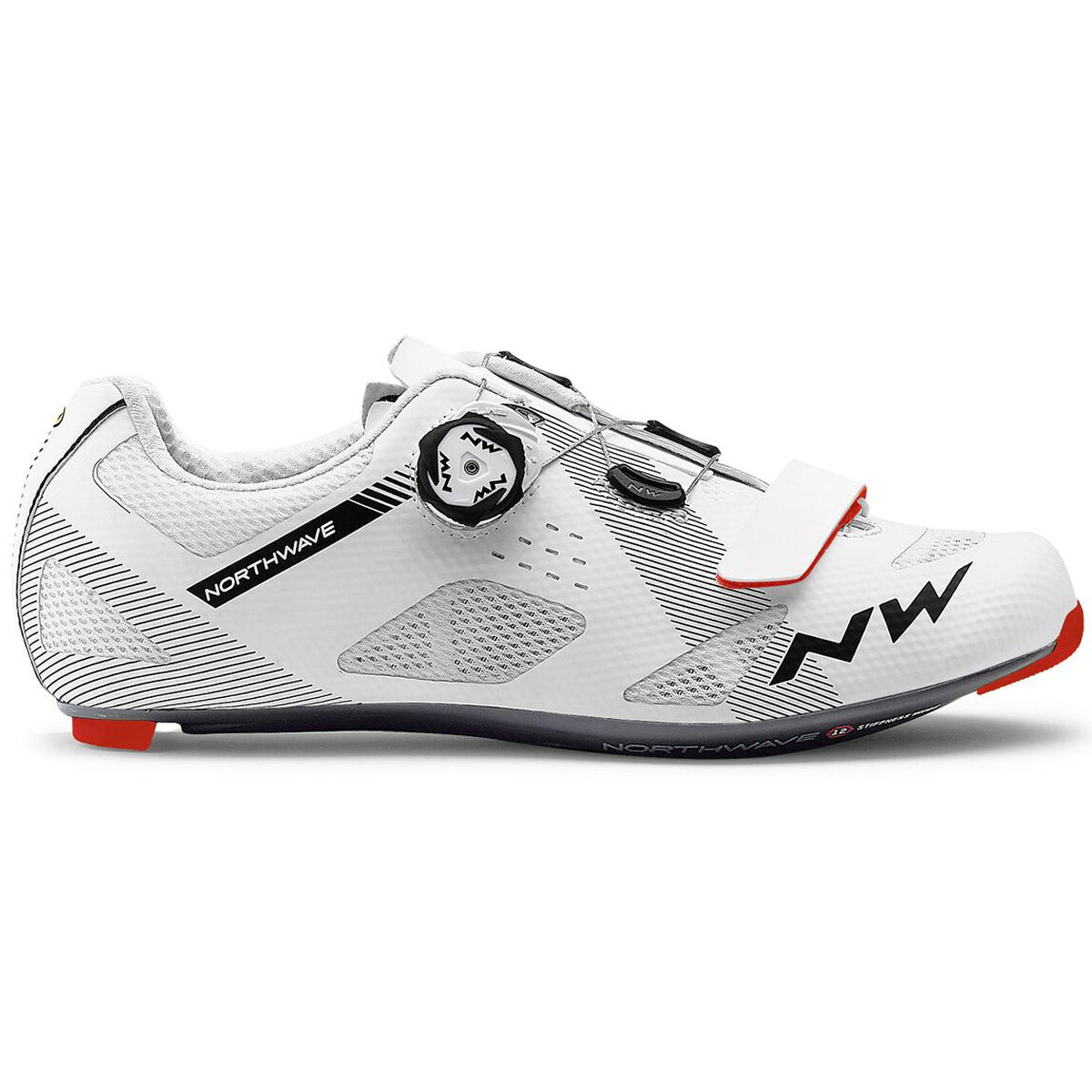 Zapatillas Northwave Starlight Srs Mujer Blanco-rojo 2016 La Zapatillas  Northwave Starlight SRS Mujer Blanco-Rojo, Suela NRG Air Carbon, 283g