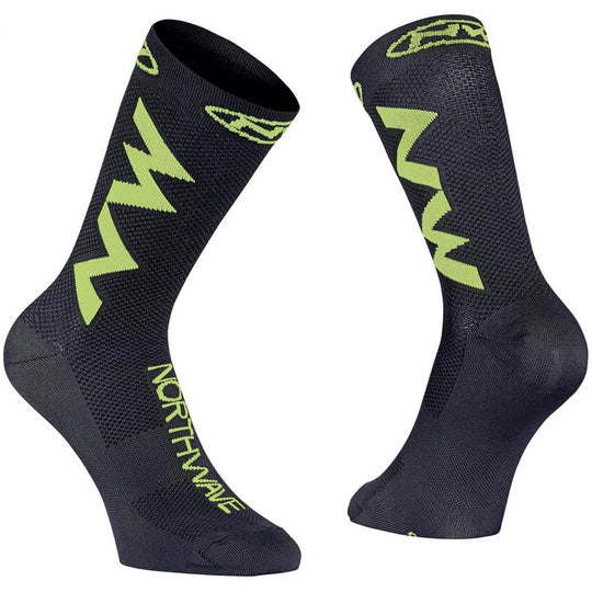 Northwave Extreme Air Socken - Schwarz Fluo Gelb