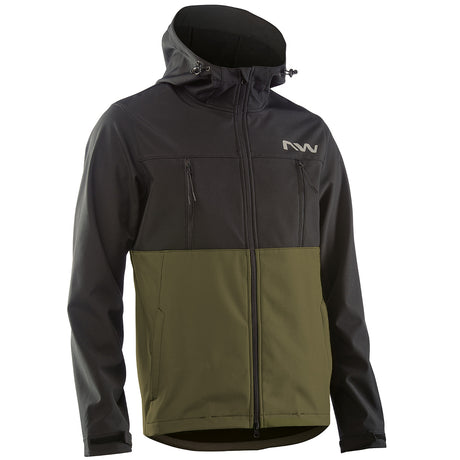 Giacca Northwave Easy Out Softshell - Verde - Q