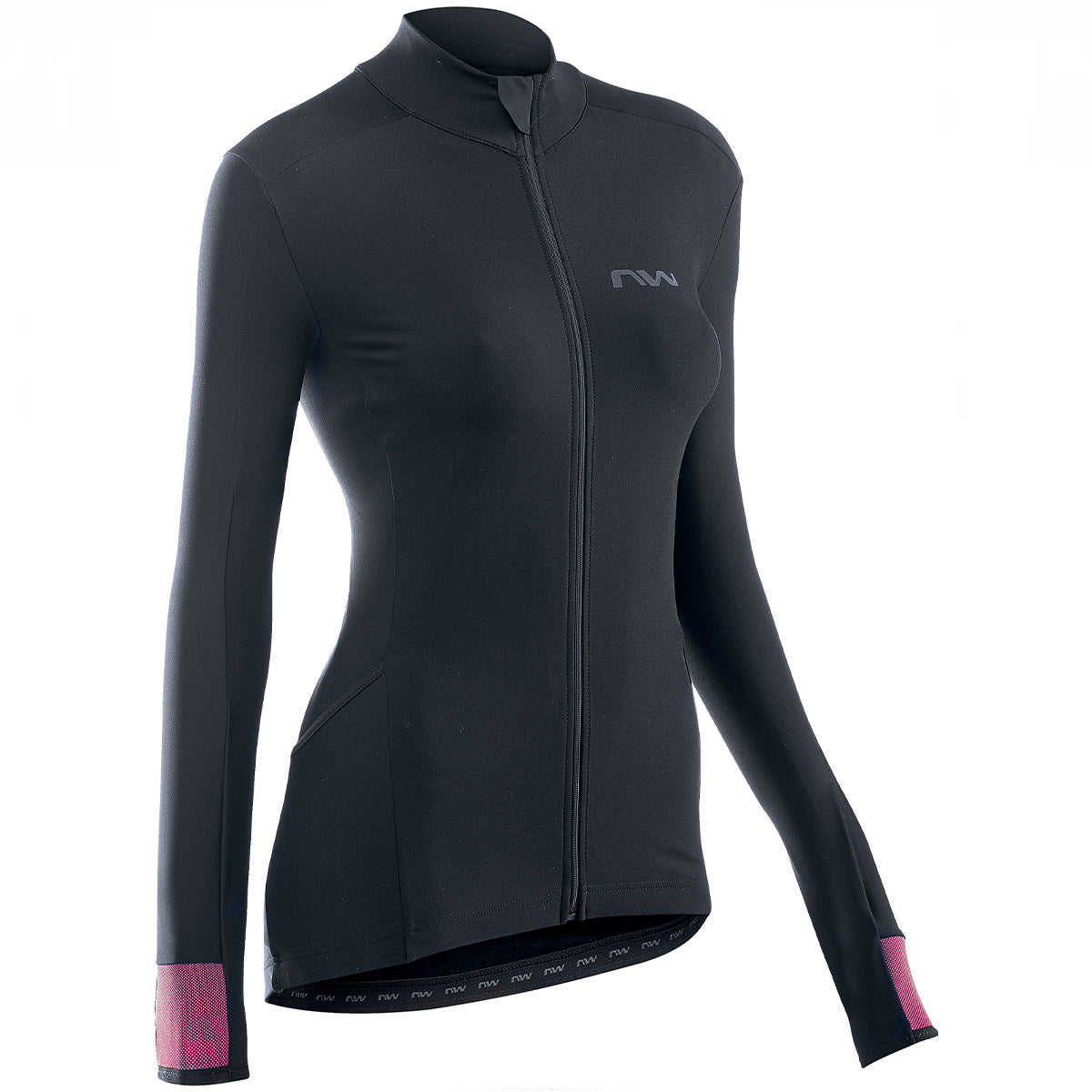 Maglia maniche lunghe donna Northwave Fahrenheit - Nero viola - P