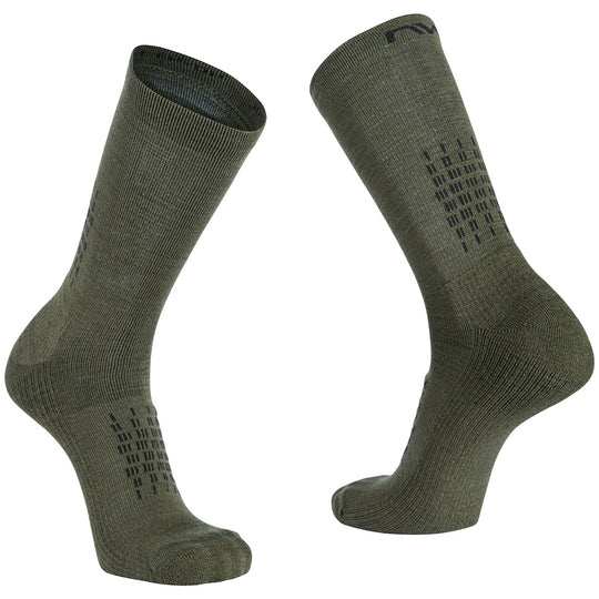 Calcetines Northwave Fast Winter High - Verde