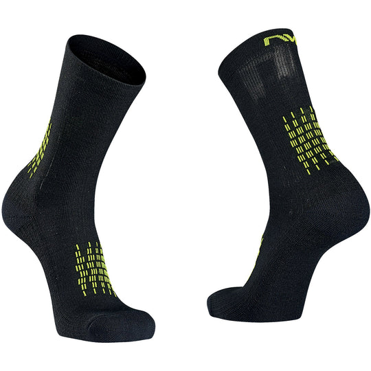 Northwave Fast Winter High socken - Schwarz gelb 