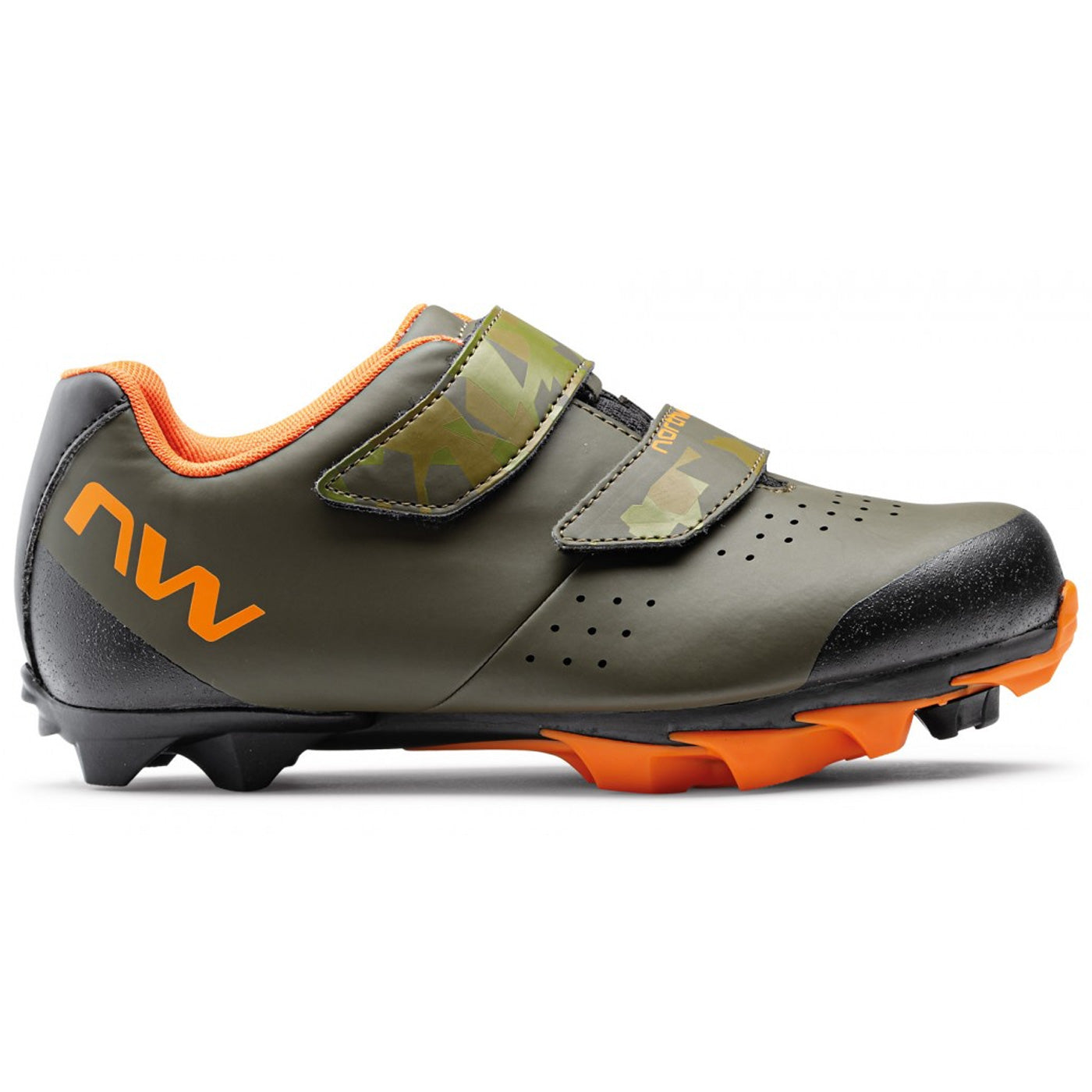 Scarpe MTB bambino Northwave Origin Junior - Verde arancio - D