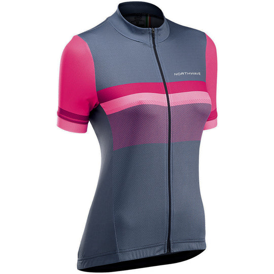 Northwave Origin frau trikot - Grau violett