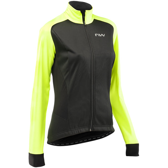 Northwave Reload frau jacke - Schwarz gelb