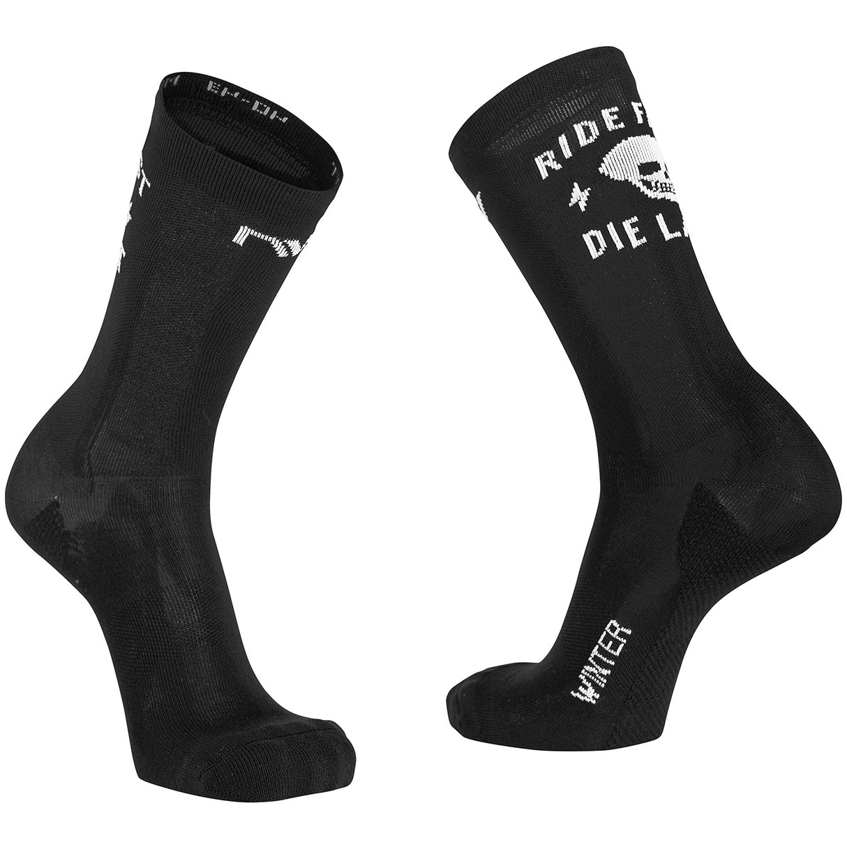 Calze Northwave Ride Fast Die Last winter - Nero - E