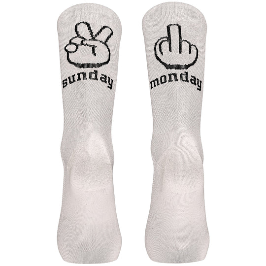Northwave Sunday Monday socks - White black