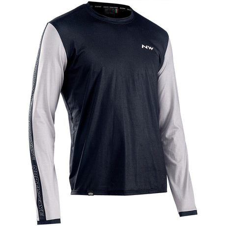 Maglia maniche lunghe Northwave XTrail - Nero bianco