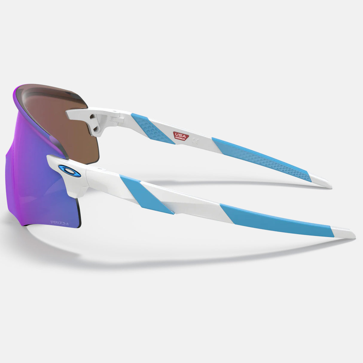 Occhiali Oakley Encoder - Polished White Prizm Sapphire - M