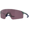 Oakley EVZero Blades brille - Matte Silver/Blue Colorshift Prizm Black