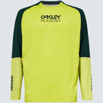 Oakley Factory Pilot Mtb long sleeves jersey - Yellow