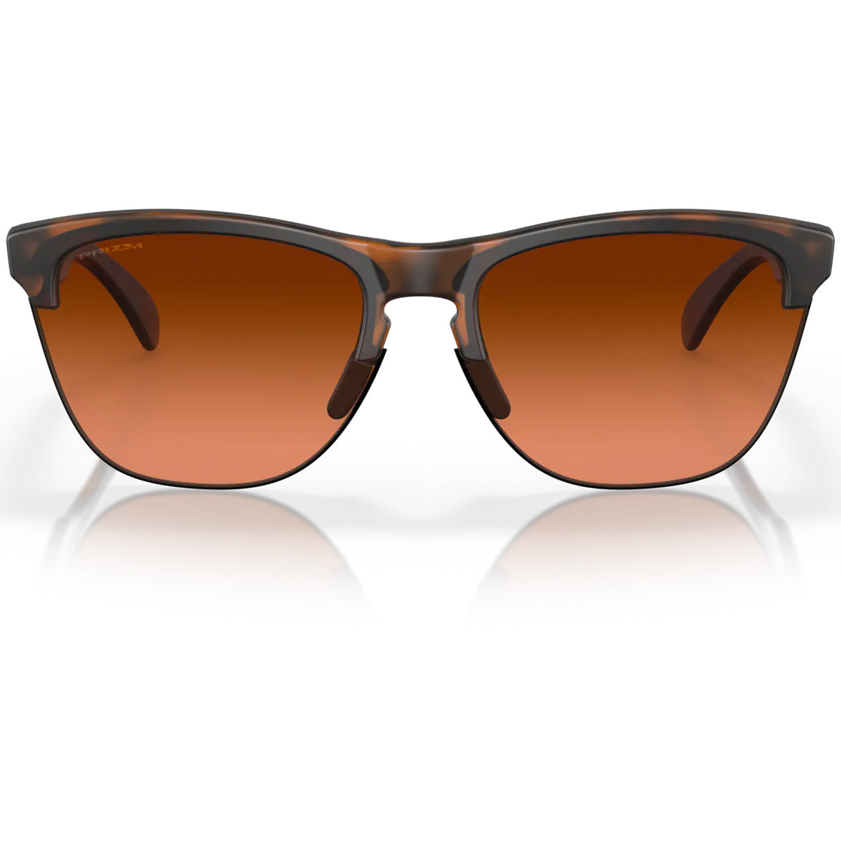 Occhiali Oakley Frogskins Lite - Matte Tortoise Prizm Brown Gradient - C